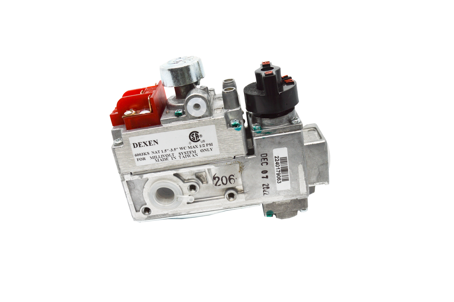SV-8 Gas Control For Vent Free Remote Style Burners, -12 Valves Natural Gas