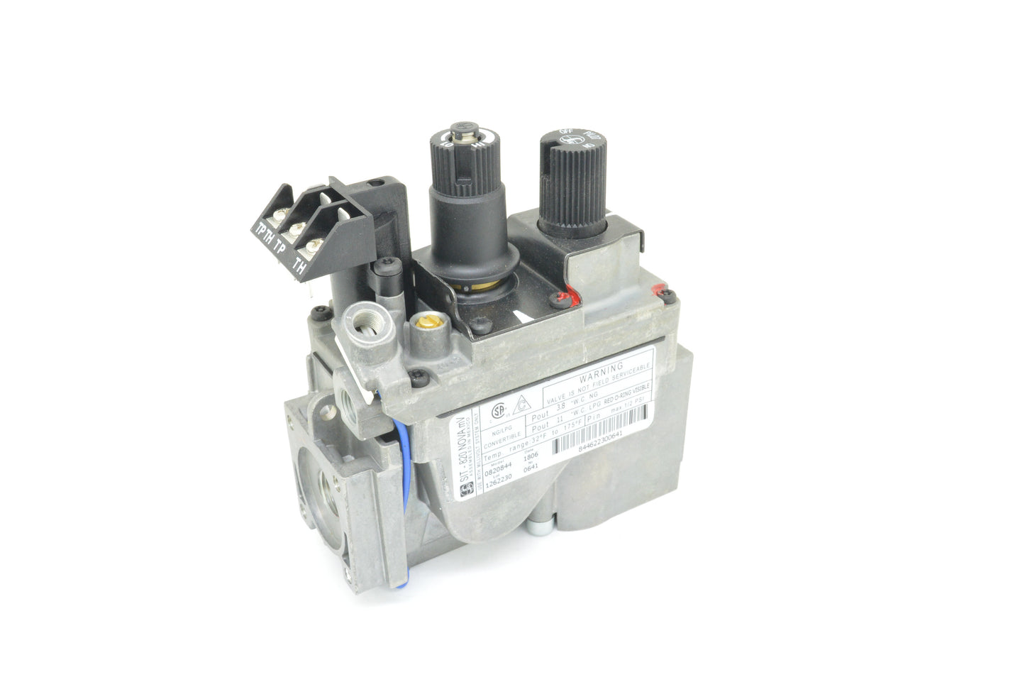 Sit 820 Series Millivolt Fireplace Valve 50% Turndown Natural Gas