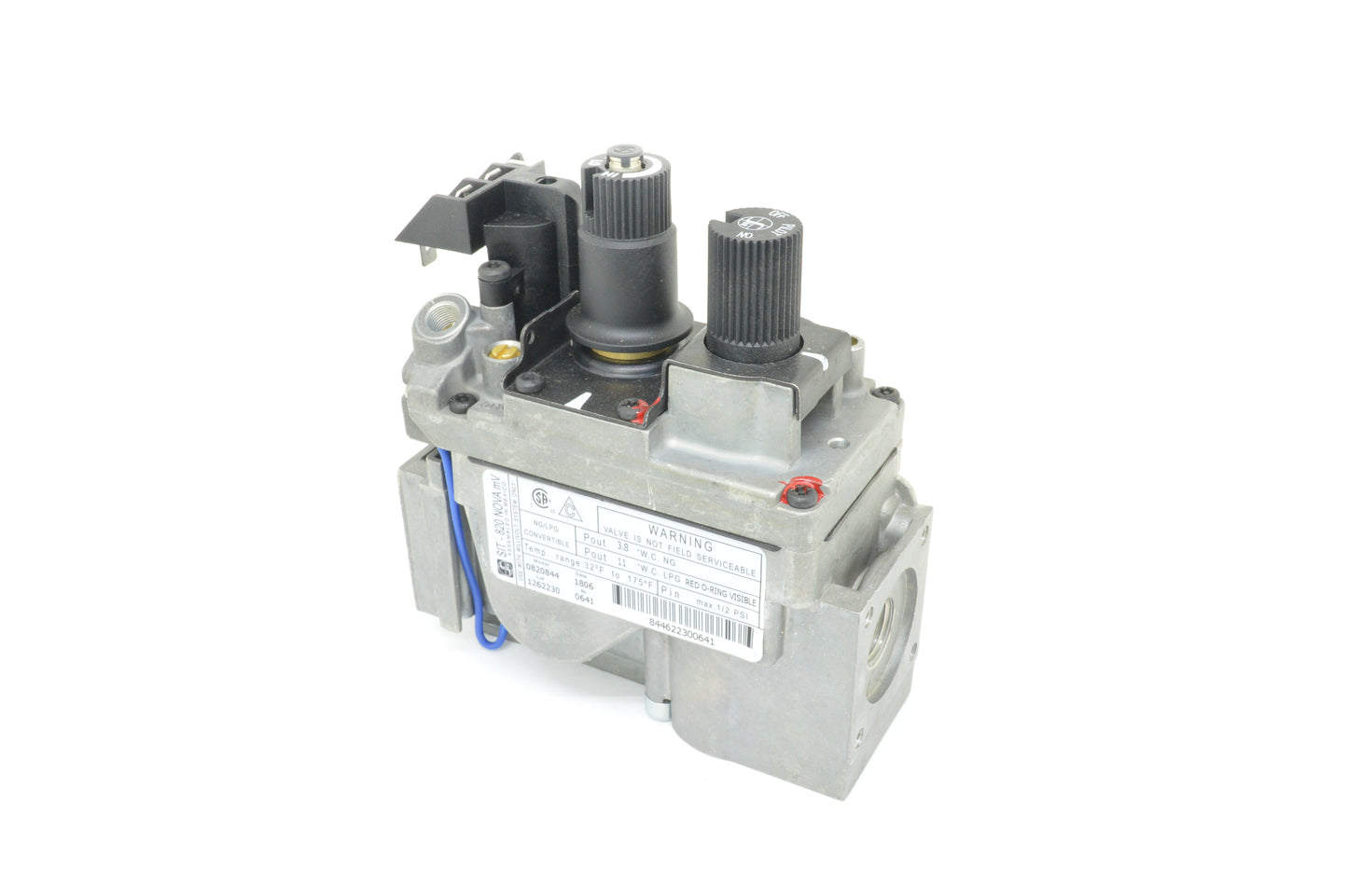 Sit 820 Series Millivolt Fireplace Valve 50% Turndown Natural Gas