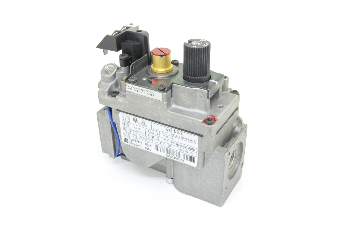 SIT Propane Gas Valve 10" No Turndown