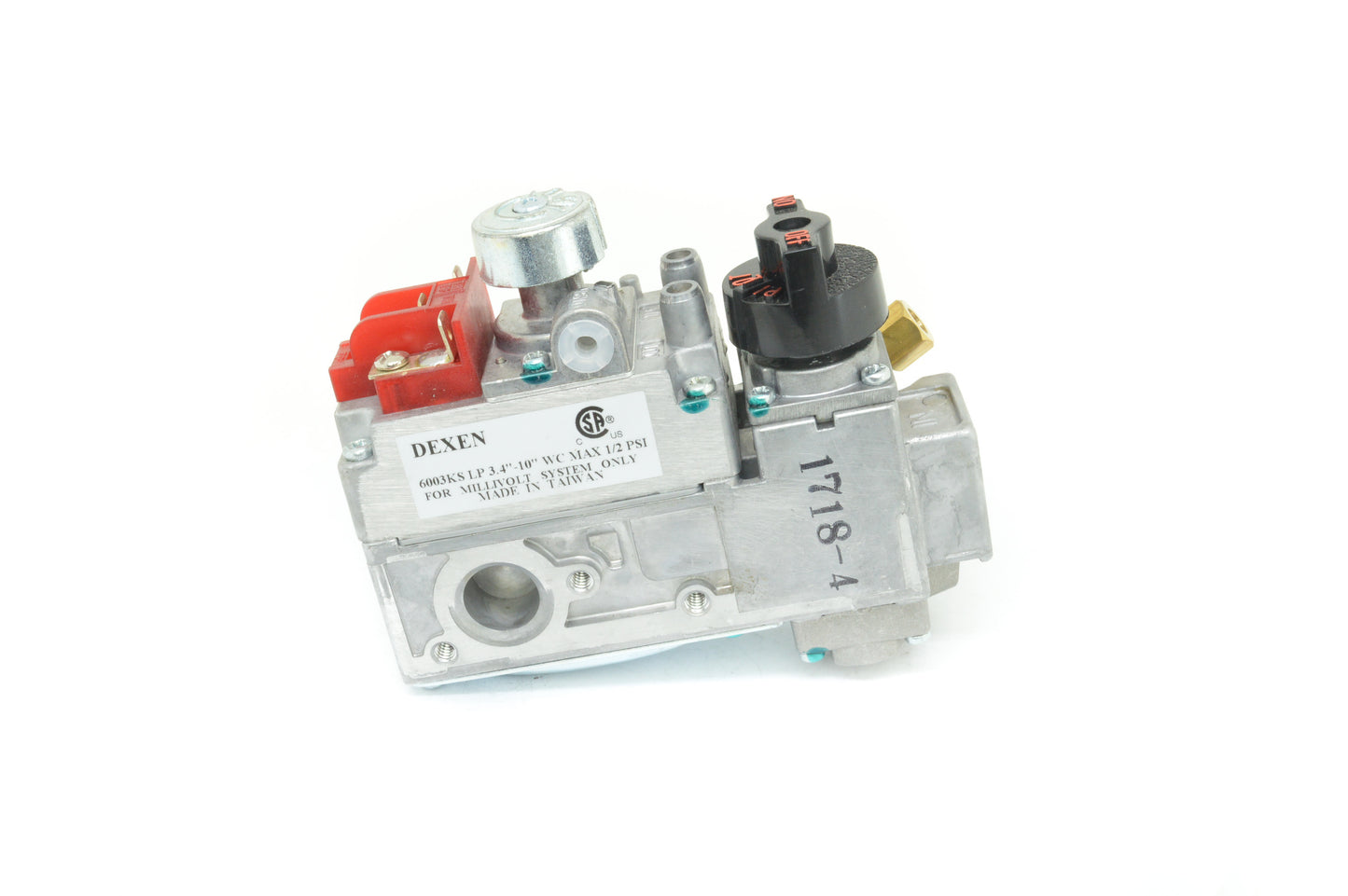 Robertshaw Millivolt Valve 50% Turndown Quick Dropout (Propane)
