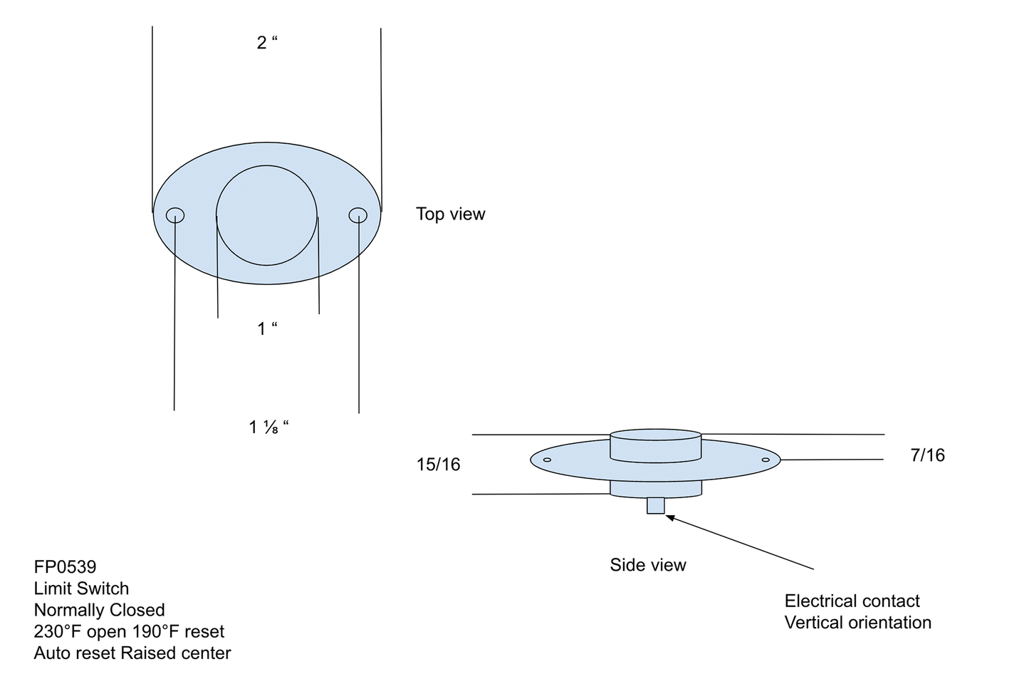 Spill Switch - L230-40