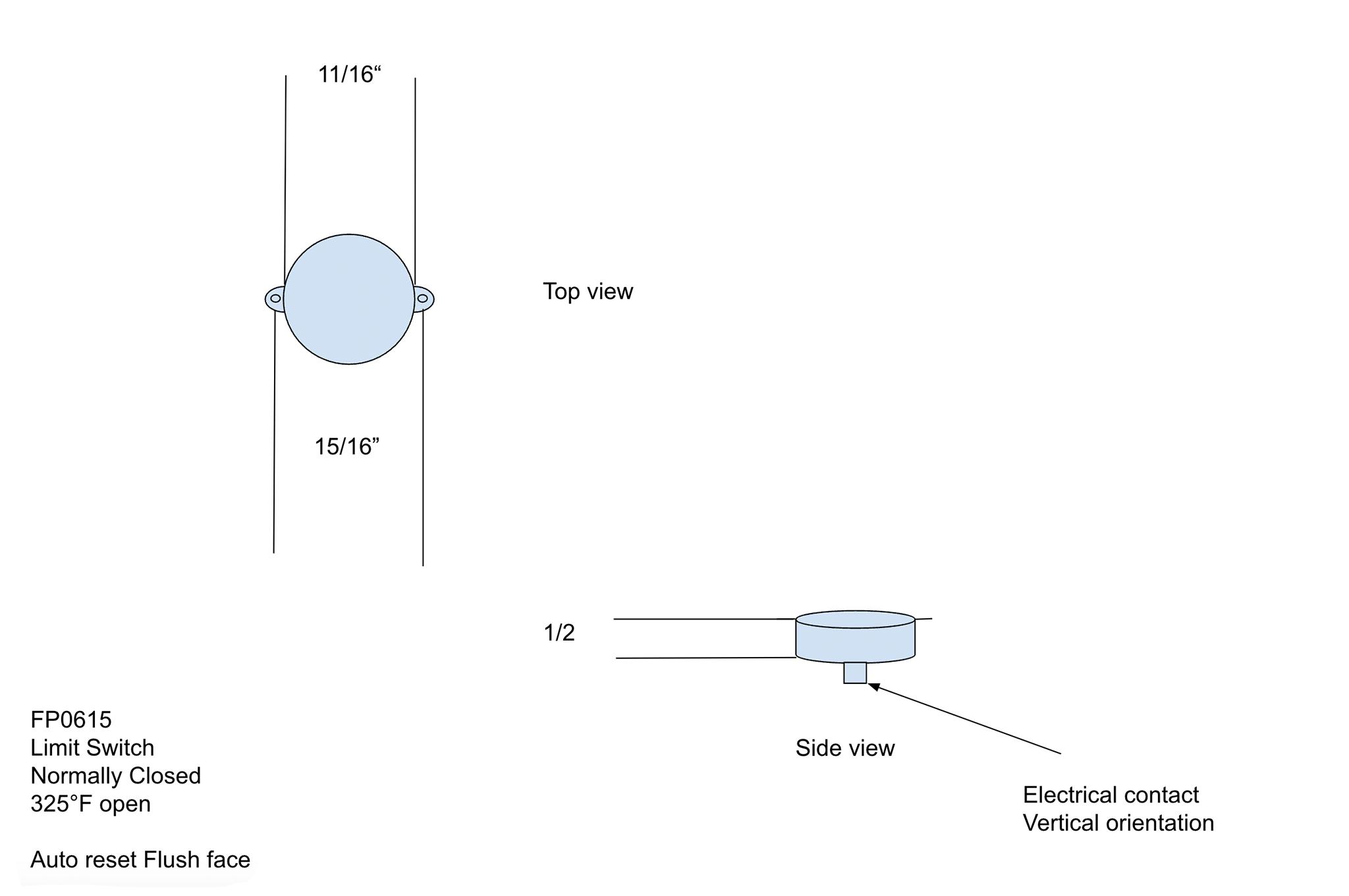 Heat-N-Glo Hi Limit Switch 066-531 / 4021-383 – Fire-Parts.com