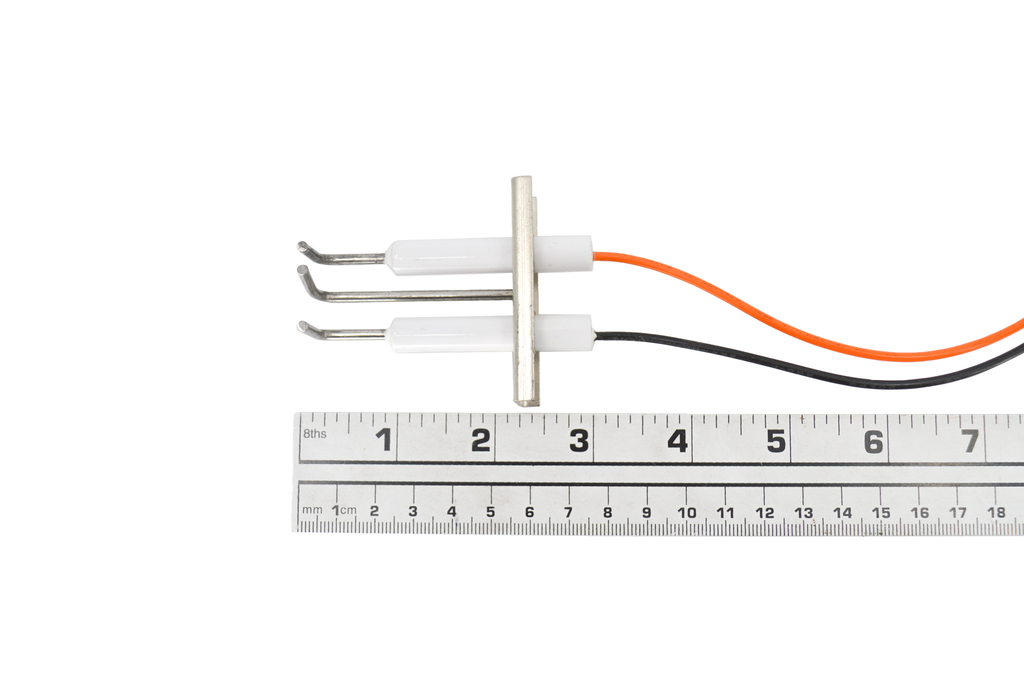 Ignitor Electrode with Flame Sensor