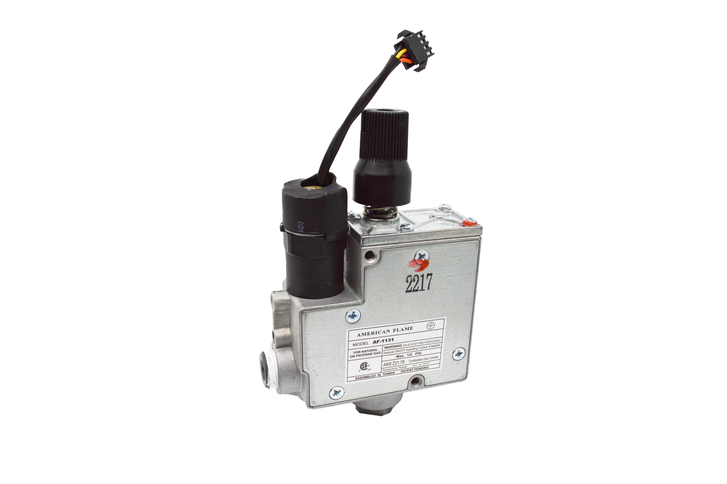 American Flame Gas Control Valve AF-1131 Vent Free