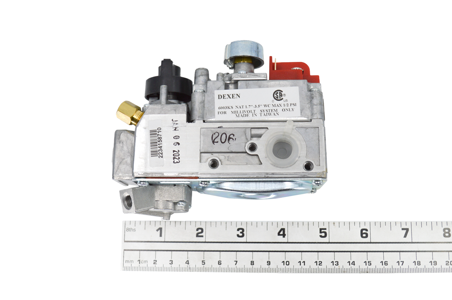 Gas Control Valve Dexen Natural Gas Vent Free