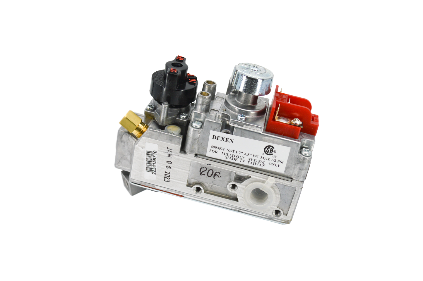 Gas Control Valve Dexen Natural Gas Vent Free