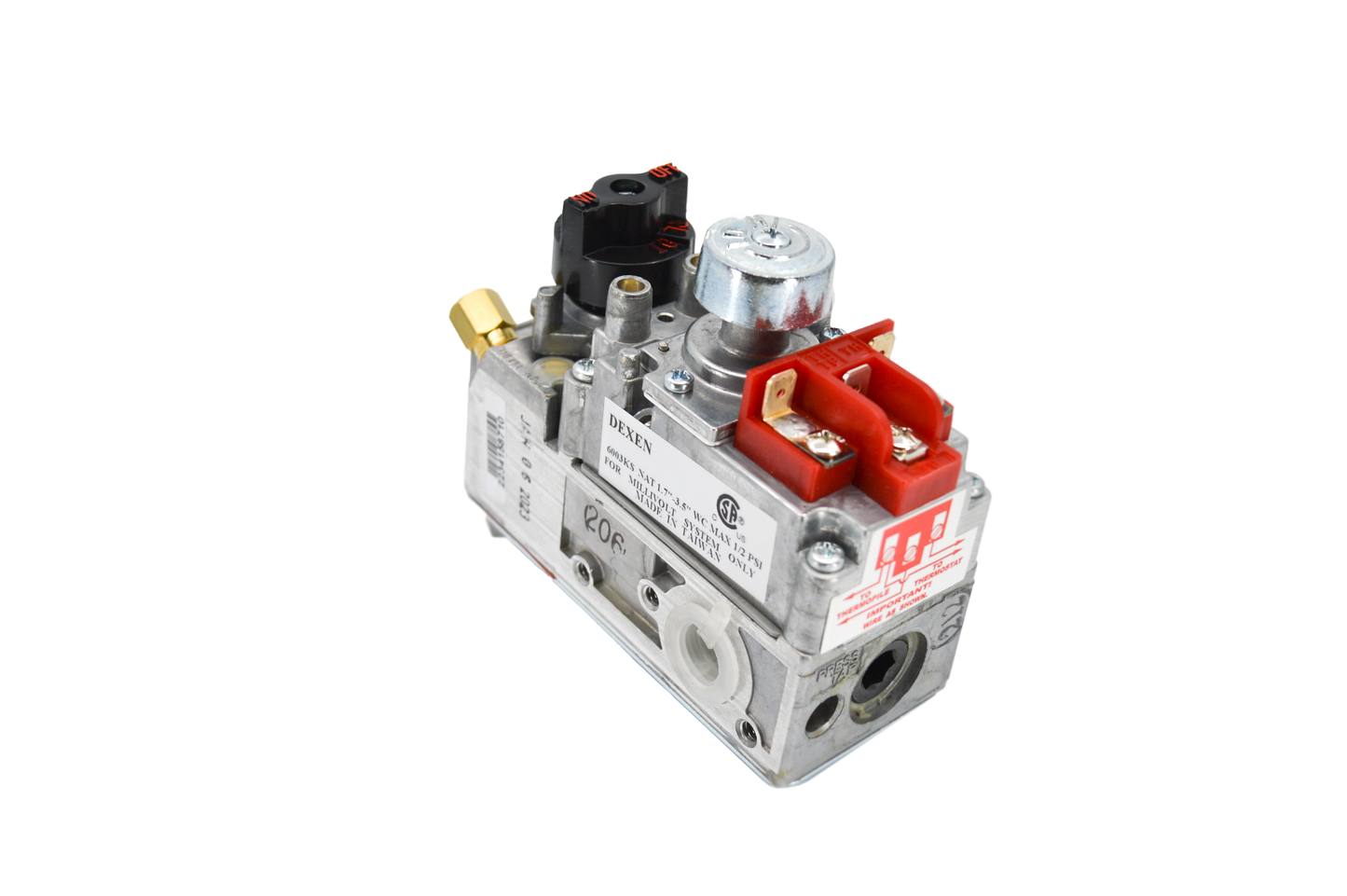 Gas Control Valve Dexen Natural Gas Vent Free