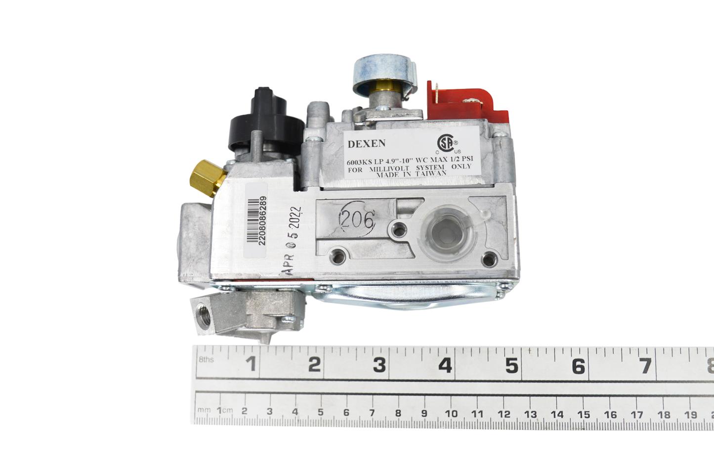 Gas Control Valve Dexen Propane Vent Free