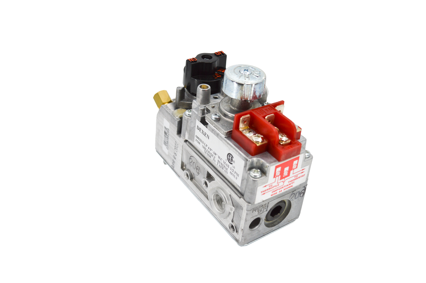 Gas Control Valve Dexen Propane Vent Free
