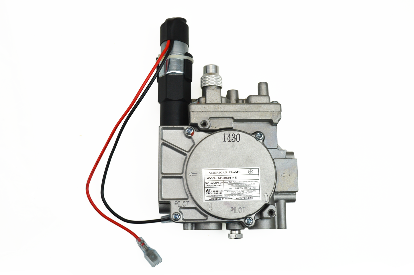 Gas Control Valve American Flame Town & Country "C" Series Natural Gas