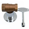 AV-30 Straight Gas Line with Valve Key