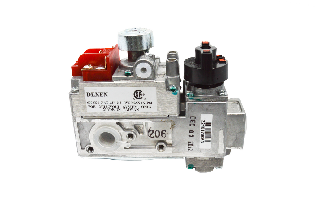 SV-8 Gas Control For Vent Free Remote Style Burners, -12 Valves Natural Gas