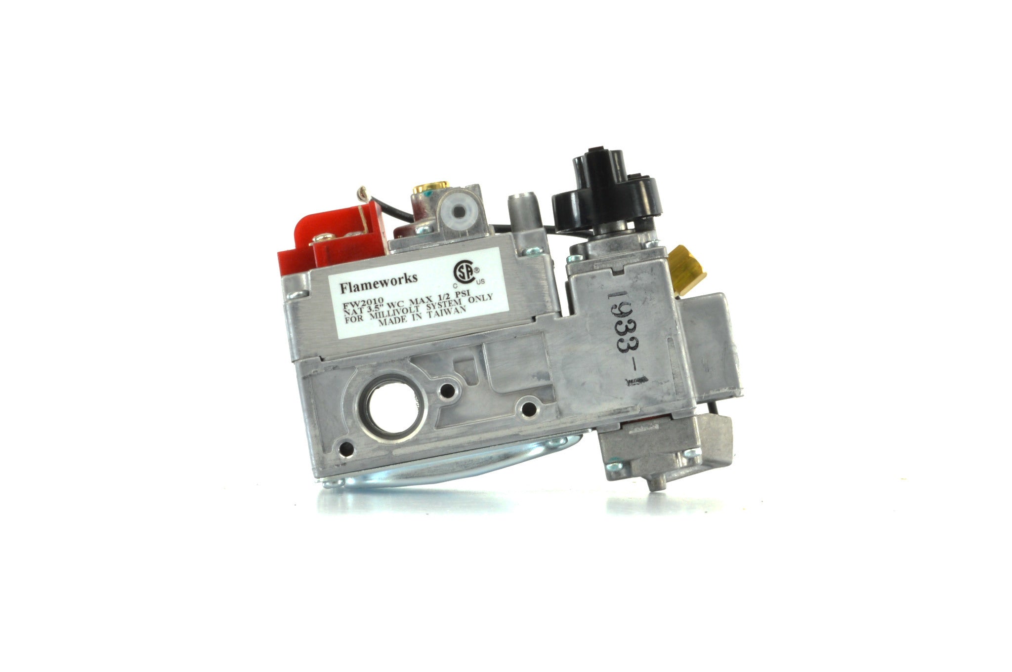 Dexen / Robertshaw Millivolt Valve No Turndown Multiport 1/2