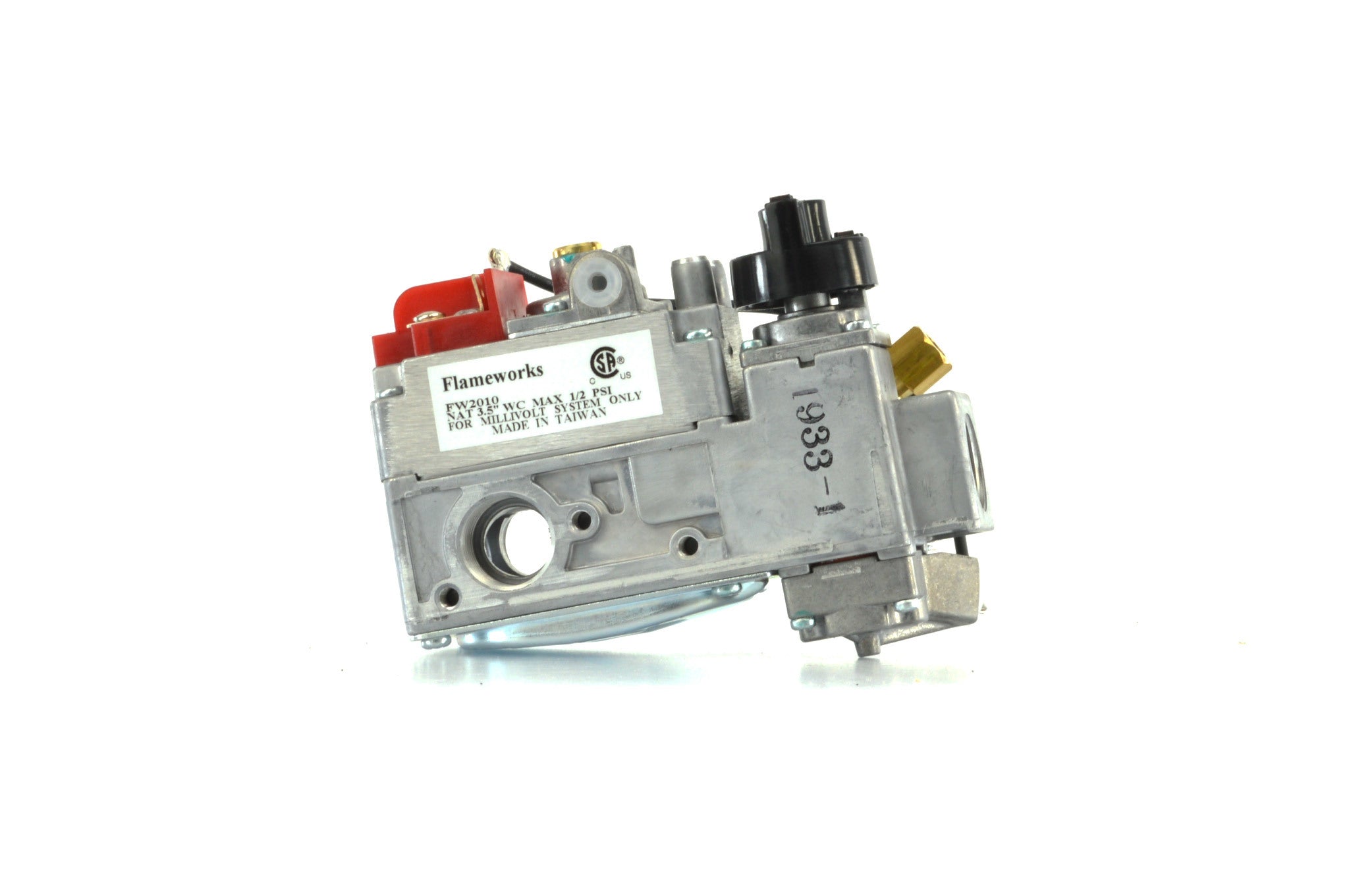 Dexen / Robertshaw Millivolt Valve No Turndown Multiport 1/2