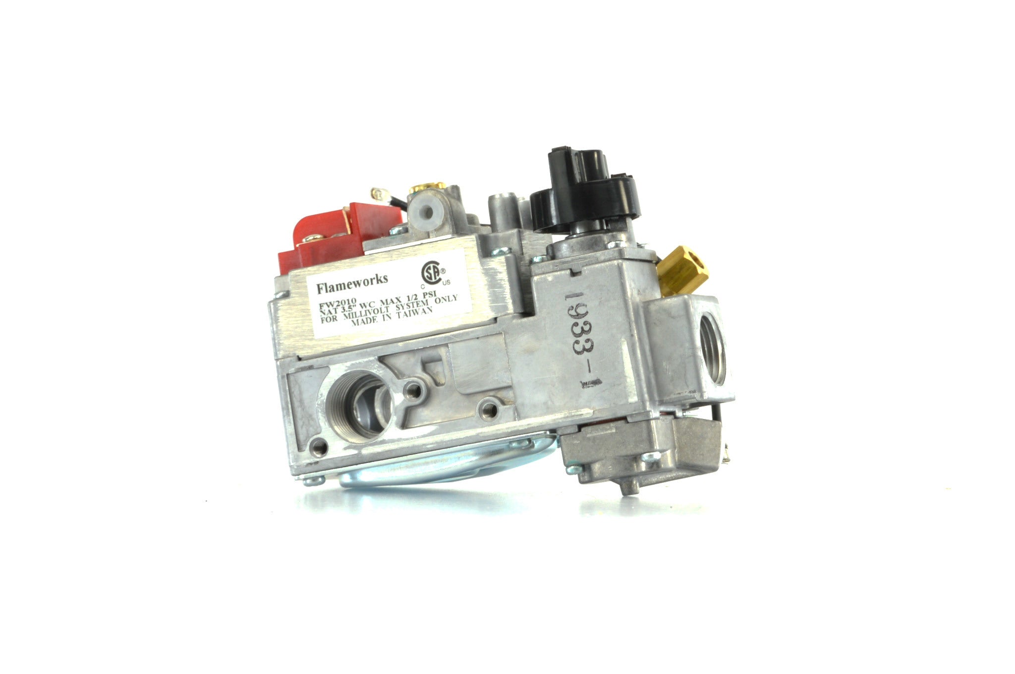 Dexen / Robertshaw Millivolt Valve No Turndown Multiport 1/2