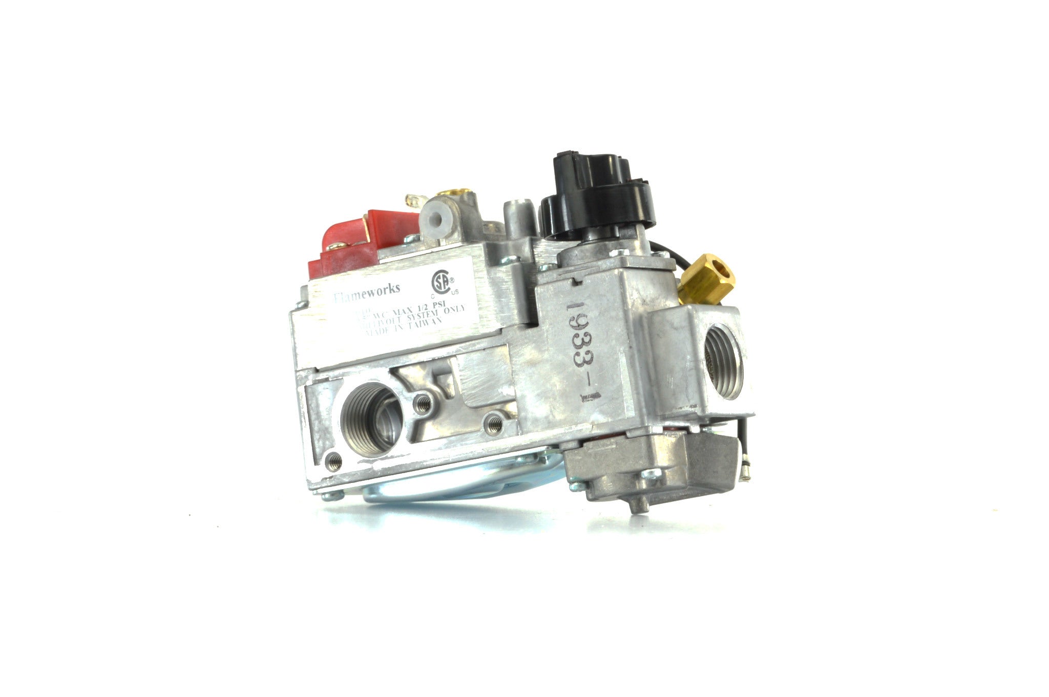 Dexen / Robertshaw Millivolt Valve No Turndown Multiport 1/2