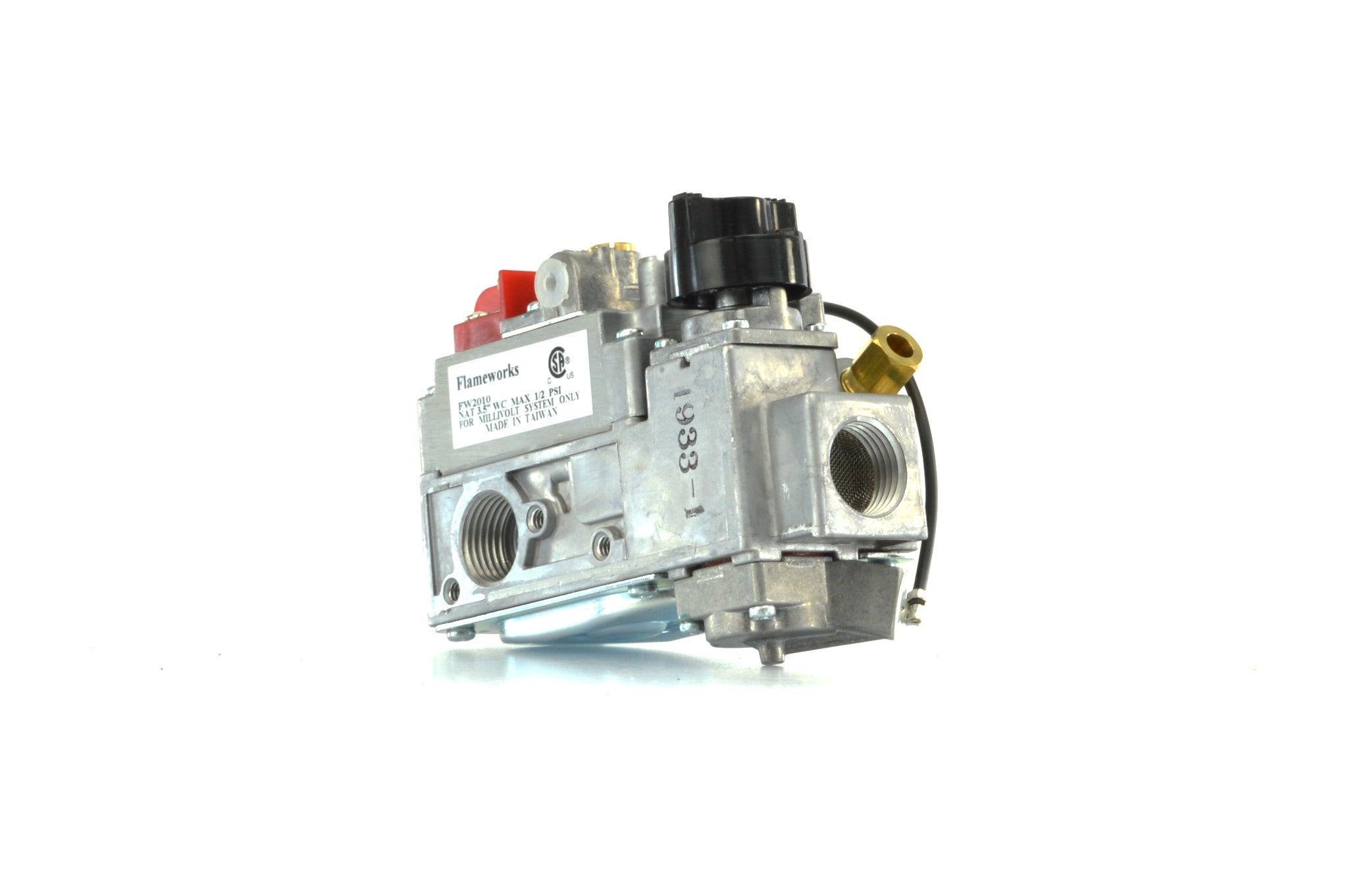 Dexen / Robertshaw Millivolt Valve No Turndown Multiport 1/2