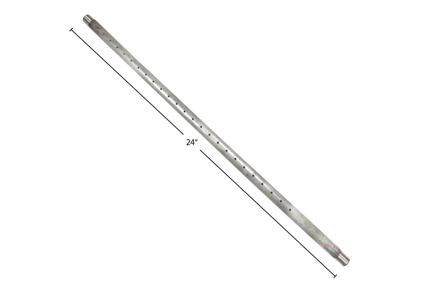 Log Lighter Pipe Stainless Steel – 24"
