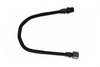 1/4" ID Whistle Free Gas Flex Hose - 18" With Fittings
