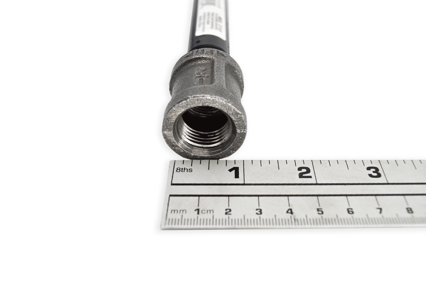 12" Adjustable Floor Plate Extension with 1/2" Banded Coupling