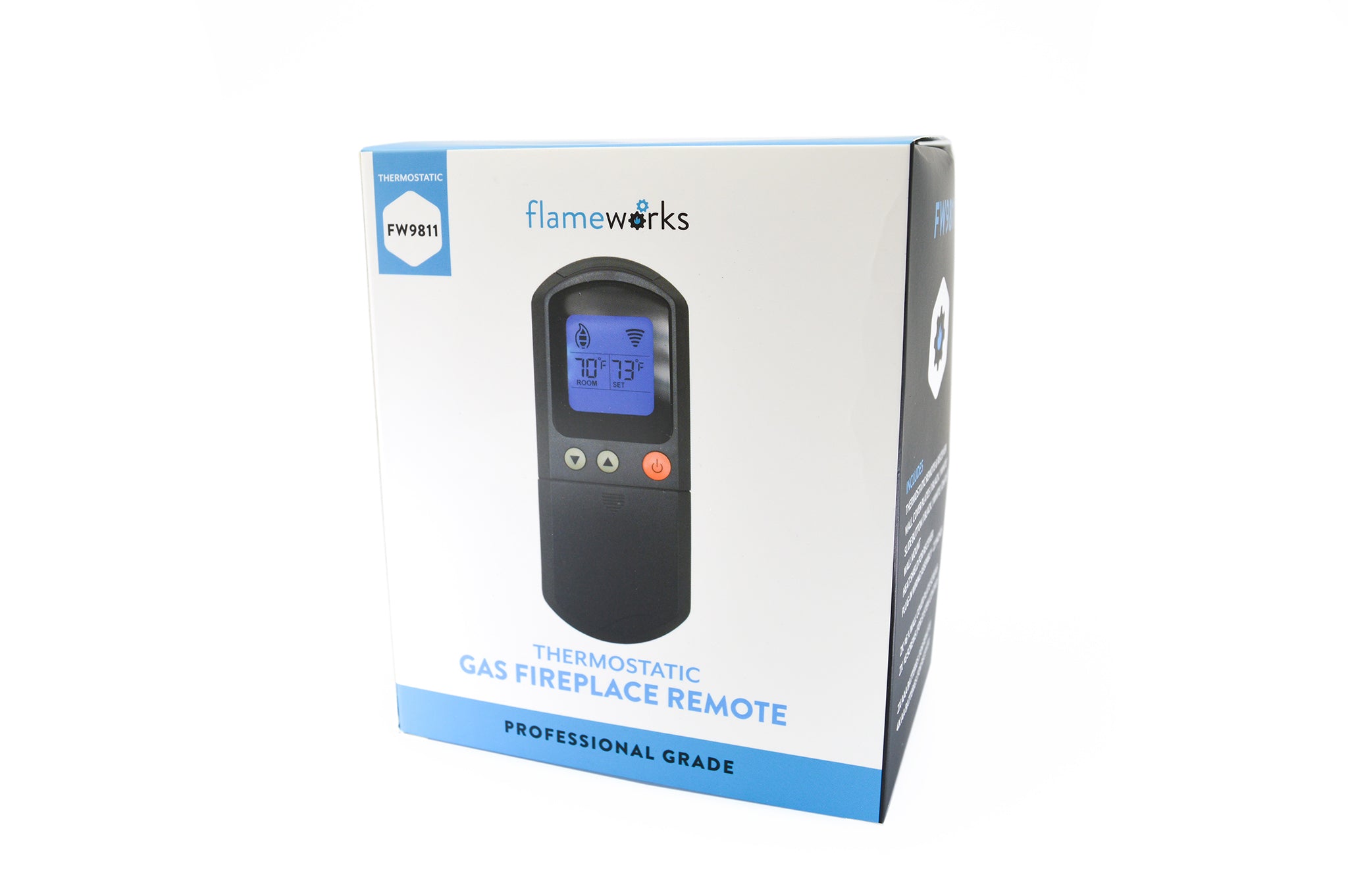 Flameworks Thermostatic Gas Fireplace Remote – Fire-Parts.com