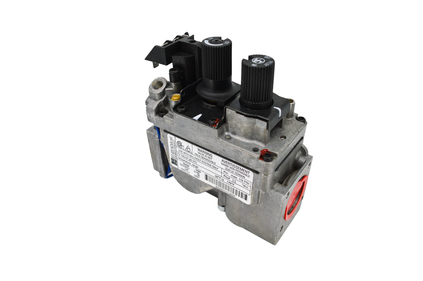 SIT 820 Series Millivolt Fireplace Valve 30% Turndown Propane